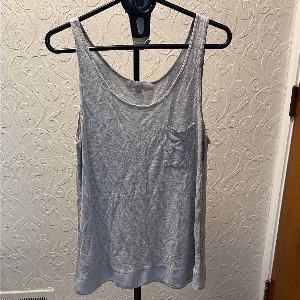 LOFT Light Gray Women's Tank Top